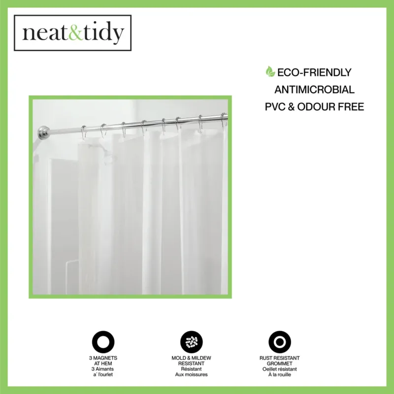 Neat & Tidy PEVA Liner Frosted 70"x72"