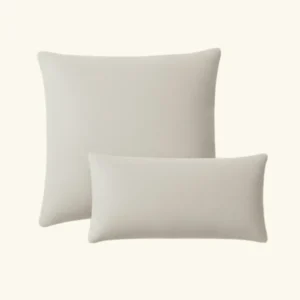Biber Kissenbezüge 2er - Set Beige 40x80 cm