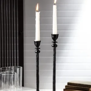 Blacksmith Forge Style Taper Candle Holder