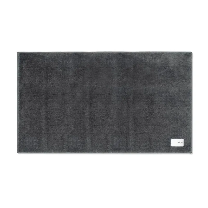 Badteppich 60 x 90 cm Luxury Anthrazit