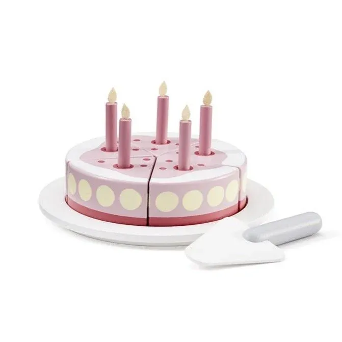 KID'S CONCEPT - Gâteau D'anniversaire Rose En Bois