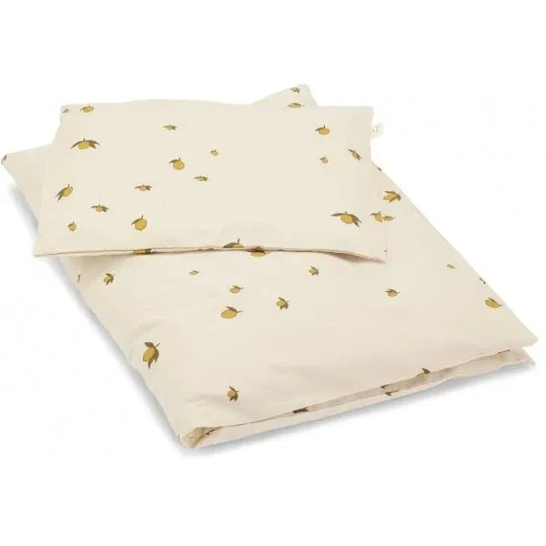 KONGES SLØJD - Parure de Lit Pour Lit Junior 100x140cm - Citron