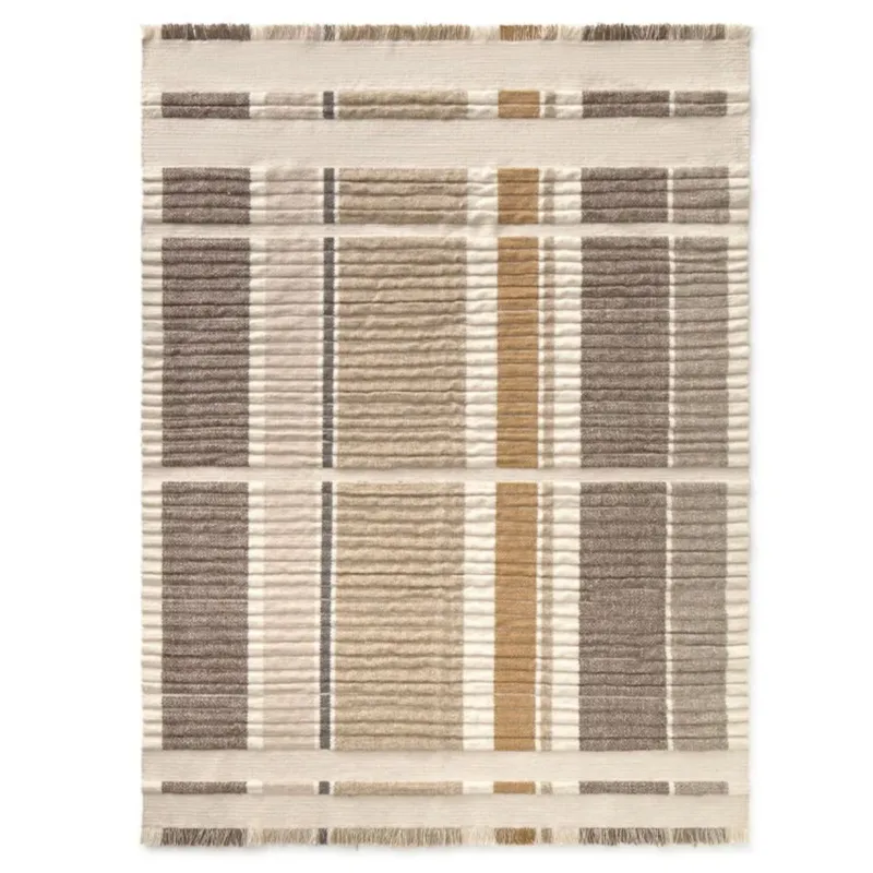 LORENA CANALS - Tapis Handloom Columns Natural 300 X 400 Cm