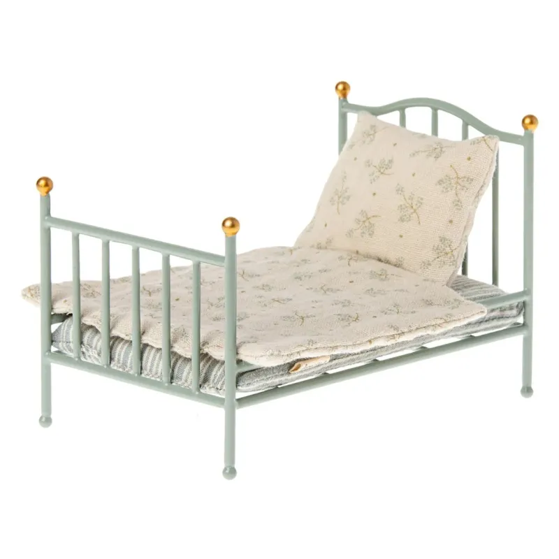 MAILEG - Lit Vintage, Pour Souris Maileg - Menthe
