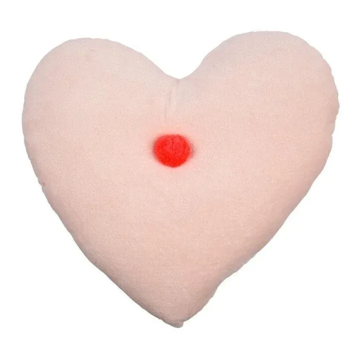 MERI MERI - Coussin En Velours Coeur De Pêche