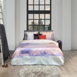 HnL Satin Bettwäsche Merris Natur Rose