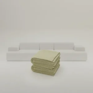 Stoffbezug - Modulares Sofa Nina U-Form / Wohnlandschaft mit Schlaffunktion