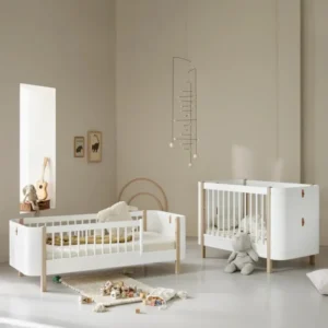 OLIVER FURNITURE - Kit Famille Wood Mini+ (Complément Au Lit Bébé Évolutif Mini+ Avec Kit Junior Inclus)