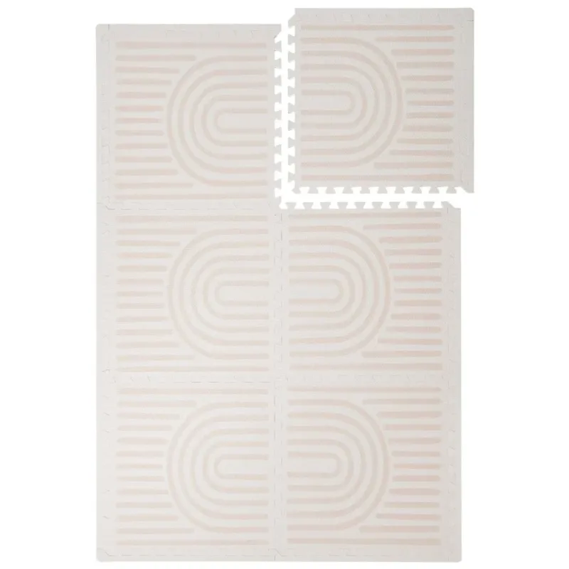 TODDLEKIND - Tapis de Jeu Bébé - Linear Linen