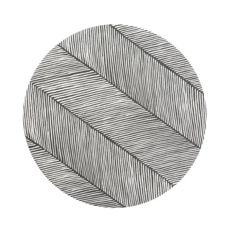 TODDLEKIND - Tapis Protège Sol Rond SPLAT MAT | Sandy Lines - Anchor