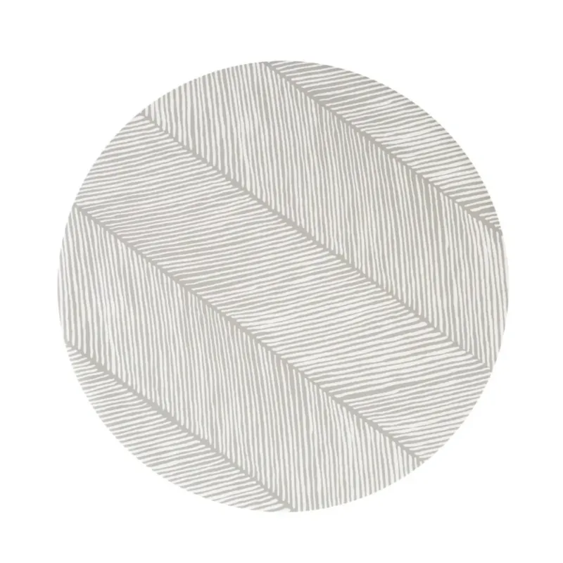 TODDLEKIND - Tapis Protège Sol Rond SPLAT MAT | Sandy Lines - Stone
