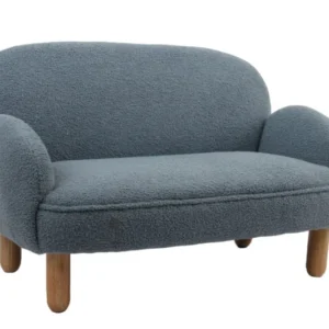 VIPACK - Fauteuil Double ROCKY Mini Bleu